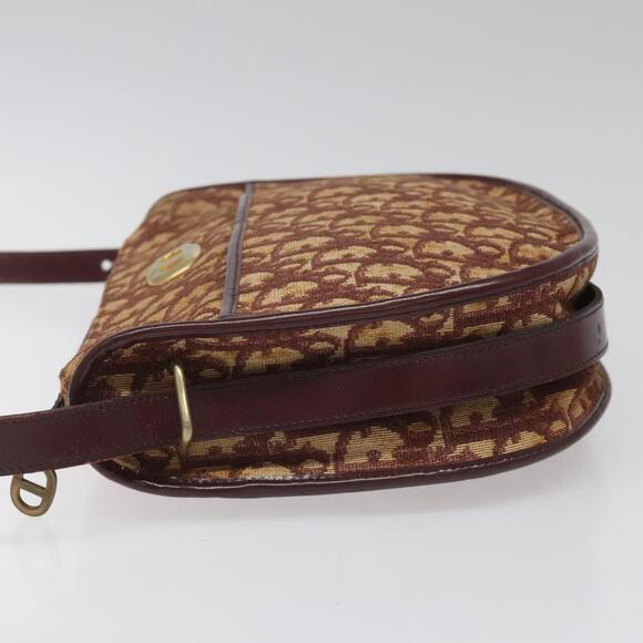 DIOR Trotter Canvas Shoulder Bag Red - Picture 5 of 12